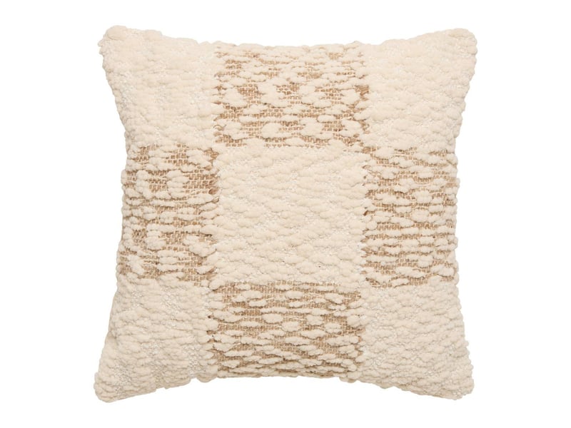  Coussin ameya carré 45x45cm beige AMEYA - Conforama A