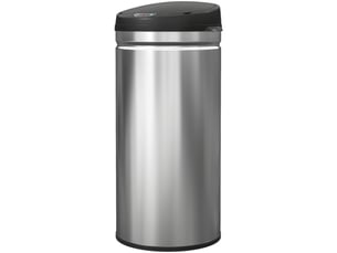 Poubelle à capteur 42 l en inox, sans contact, fermeture douce, pour cuisine hygiénique