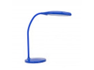 Fabrilamp turmalita lampe de bureau led bleue 7 w 560 lm, 3 températures, tactile et dimmable