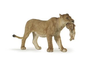Lionne avec lionceau papo figurines