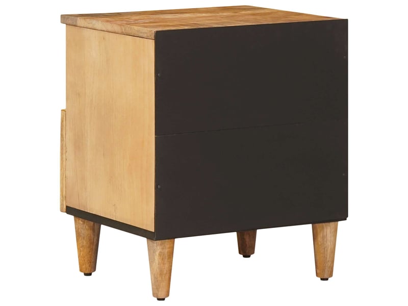  Table de chevet - cabinet de chevet - table de nuit 2 pièces marron 50 x 33 x 60 cm  - Conforama D
