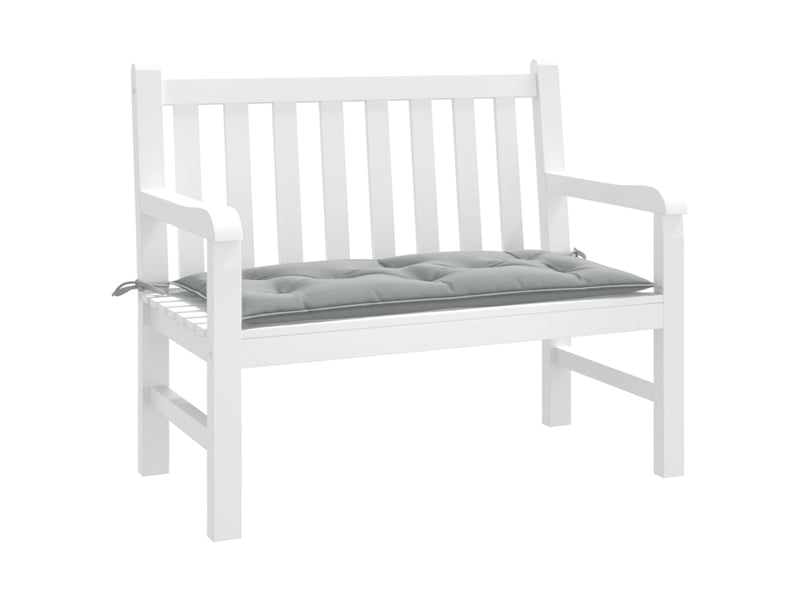  Coussin de banc de jardin, coussin d'assise gris clair mélangé 100x50x7 cm tissu cf52733  - Conforama B
