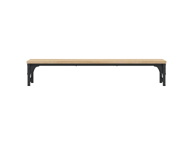  Support de moniteur table meuble bureau sonoma 85 x 23 x 15,5cm bois d'ingénierie marron 02_0045002  - Conforama B