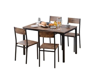 Ensemble table rectangulaire 4 chaise(s) <strong>ULEVR</strong> <strong></strong>