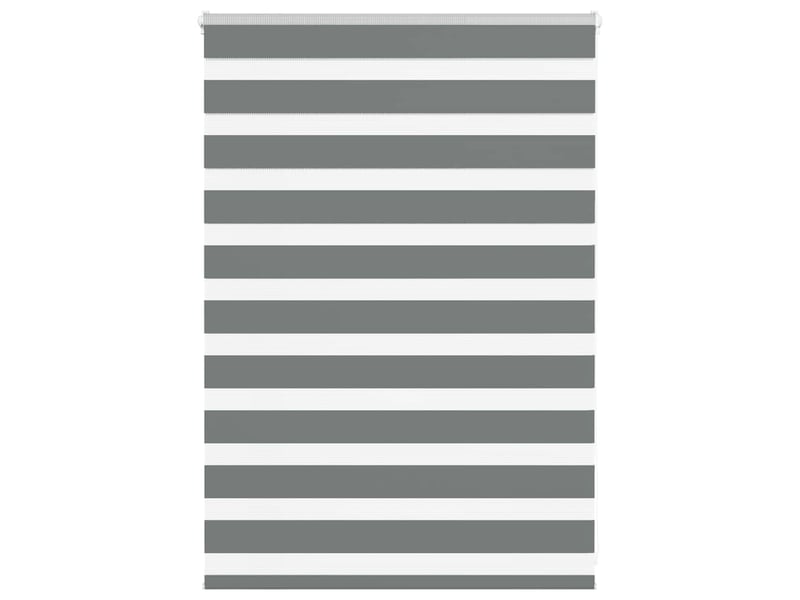  Store zèbre, store de fenêtre gris foncé largeur du tissu 105,9 cm polyester cf48547  - Conforama B