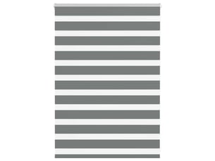 Store zèbre, store de fenêtre gris foncé largeur du tissu 105,9 cm polyester cf48547