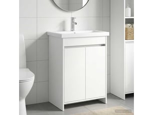 Ensemble de mobilier de salle de bain blanc 61x40x84.5 cm shl4172