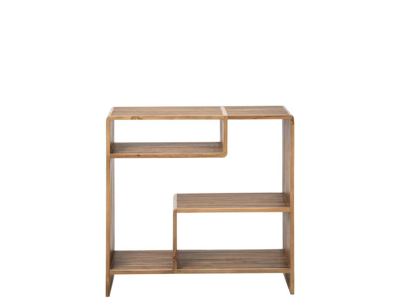 Étagère design en bois lars 85cm naturel  - Conforama E