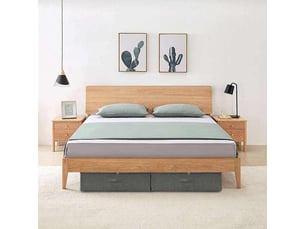 Boîtes de rangement 2 pcs tissu 70x40x18 cm anthracite