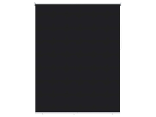 Store enrouleur, store roulant extérieur protection uv noir 100 x 230 cm (l x h) cf47522