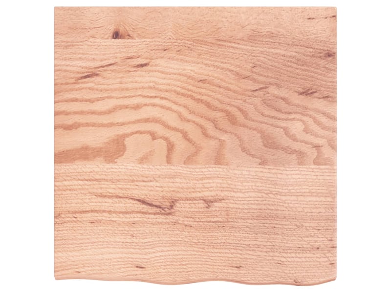  Comptoir de salle de bain, plan de travail marron clair 60x60x2 cm bois traité cf65831  - Conforama C