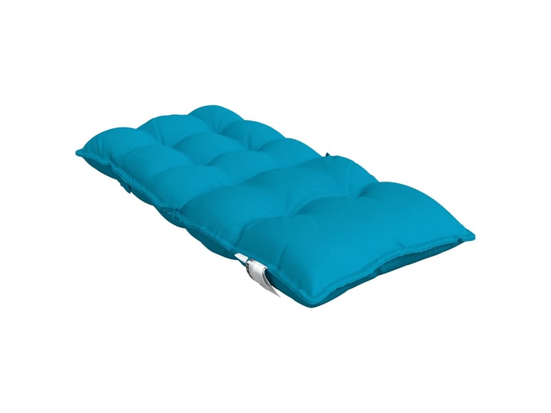 Lot de 2 coussins d'extérieur, coussins de chaise bleu 100 x 50 x 7 cm cf56388 - Conforama E
