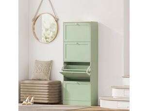 Meuble à chaussures 24 paire(s)  <strong></strong>  <strong></strong> coloris vert