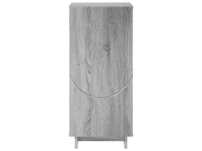  Buffet salon, buffet de rangement sonoma gris 33,5x34,5x75 cm bois d'ingénierie shl34798  - Conforama D