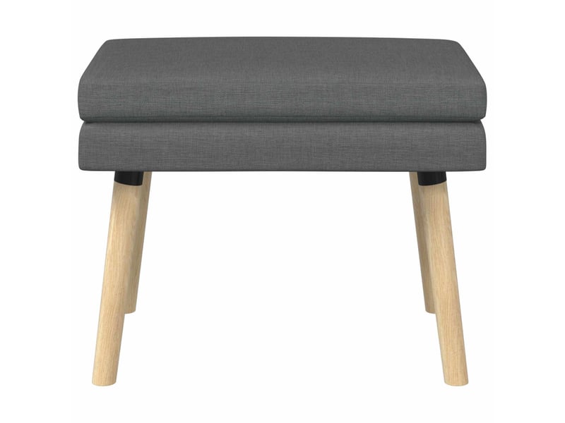  Banc d'entrée, banc à double couche gris foncé 60x40x46 cm tissu  - Conforama E