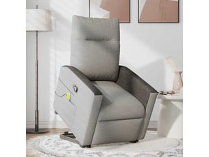 Fauteuil fixe  <strong></strong> Tissu gris