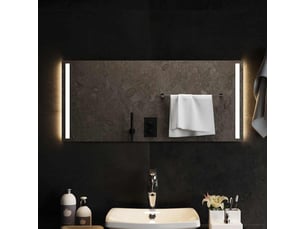 Miroir led, miroir salle de bain 90x40 cm shl50782