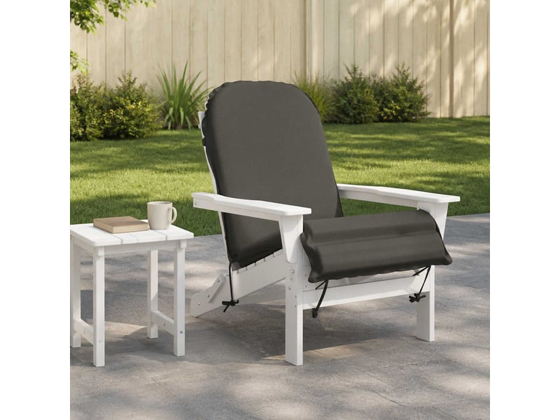Coussin de transat ensoleillé, coussin pour bain de soleil gemert 100 % polyester anthracite cf56017 - Conforama B