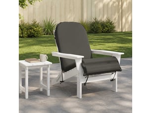 Coussin de transat ensoleillé, coussin pour bain de soleil gemert 100 % polyester anthracite cf56017