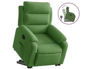 Fauteuil convertible VIDAXL  Velours vert