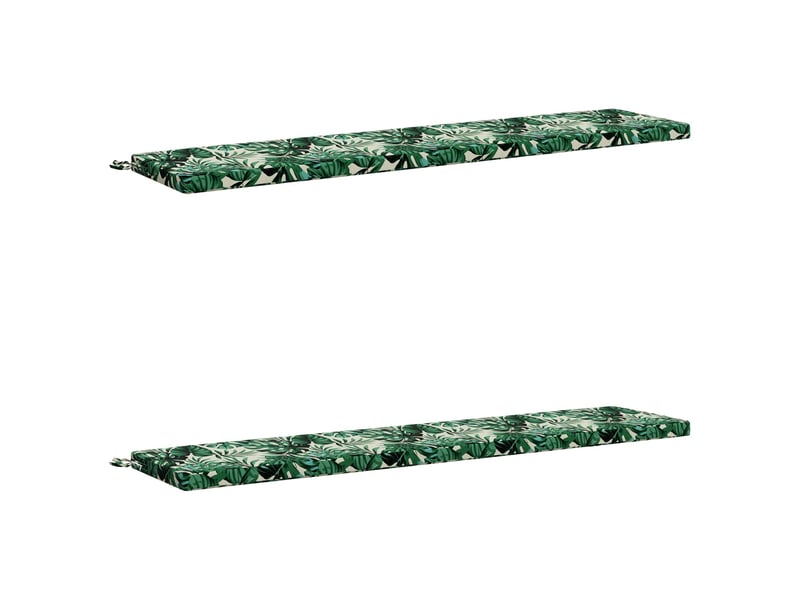Lot de 2 coussins de banc, coussins d'assise soest 100 % polyester cf56887 - Conforama A