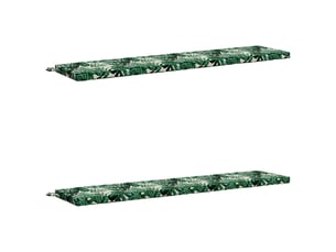 Lot de 2 coussins de banc, coussins d'assise soest 100 % polyester cf56887