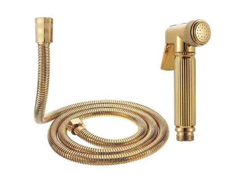  Toilette douchette bidet portable murale spraytête de pulvérisationdouchette à main or  - Conforama A