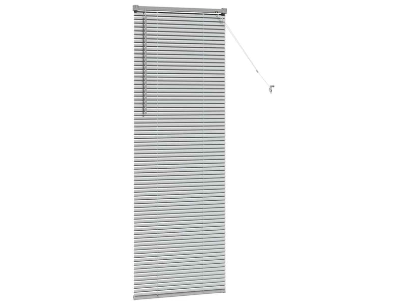 Store vénitien, store de fenêtre argenté 175 x 55 cm 25 mm aluminium cf47576  - Conforama E