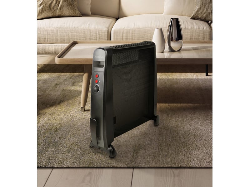 Fabrilamp otoño radiateur mica 2000 w 2 éléments noir 226622009 - Conforama E