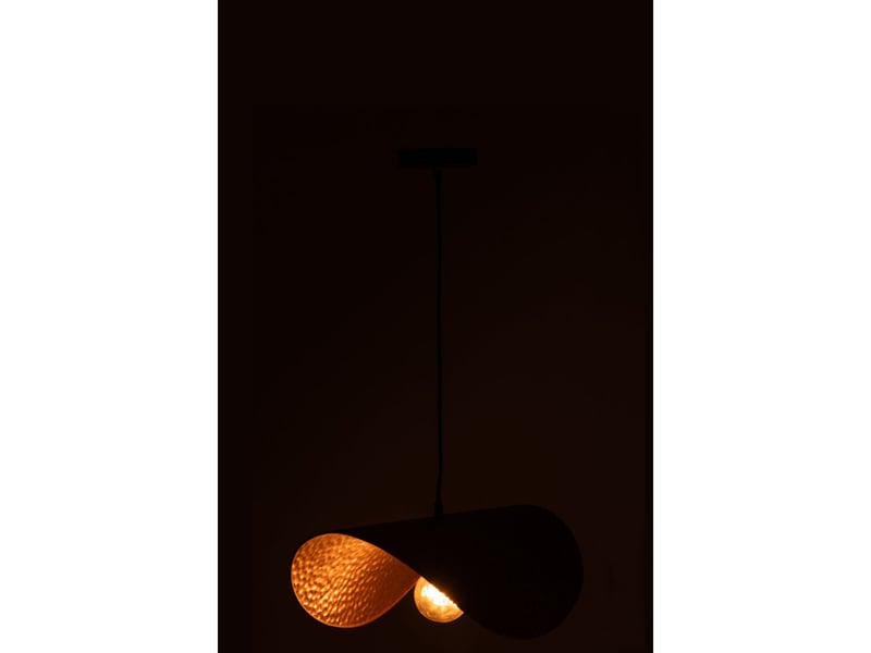  Lampe suspension design carl 51cm doré  - Conforama C