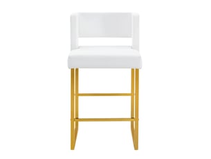 tabouret de bar <strong>HAUSS SPOLE</strong> - bicolore hauteur d'assise 66 cm vendu Par paire