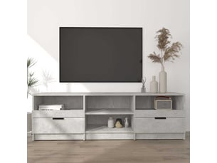 Meuble tv coloris gris 150 cm <strong></strong> <strong></strong>
