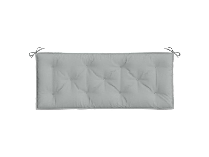  Coussin de banc de jardin, coussin d'assise gris clair mélangé 120x50x7 cm tissu cf52734  - Conforama D