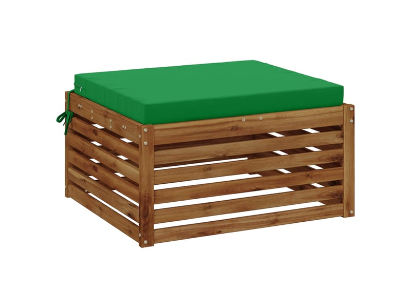  Coussin de siège, coussin d'assise 1 pièce soest 100 % polyester vert cf55729  - Conforama C