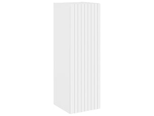 Cabinet salle de bain mural, meuble de rangement blanc 33x34.5x100 cm shl9743