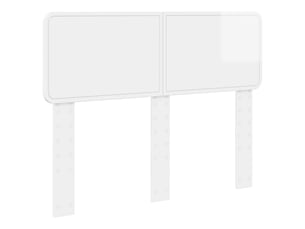 Tete de lit A poser largeur 138 cm miroir