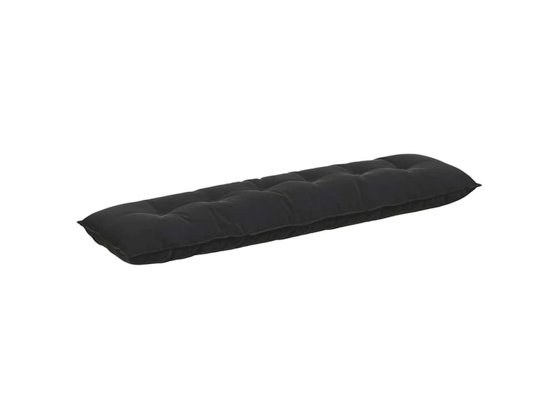  Coussin de dos, coussin de dossier noir 180 x 50 cm tissu en velours côtelé cf54831  - Conforama A