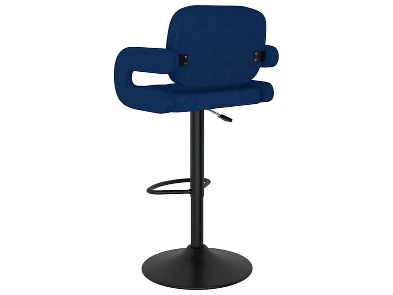  Lot de 2 tabouret de bar, chaise de bar bleu tissu shl72923  - Conforama E