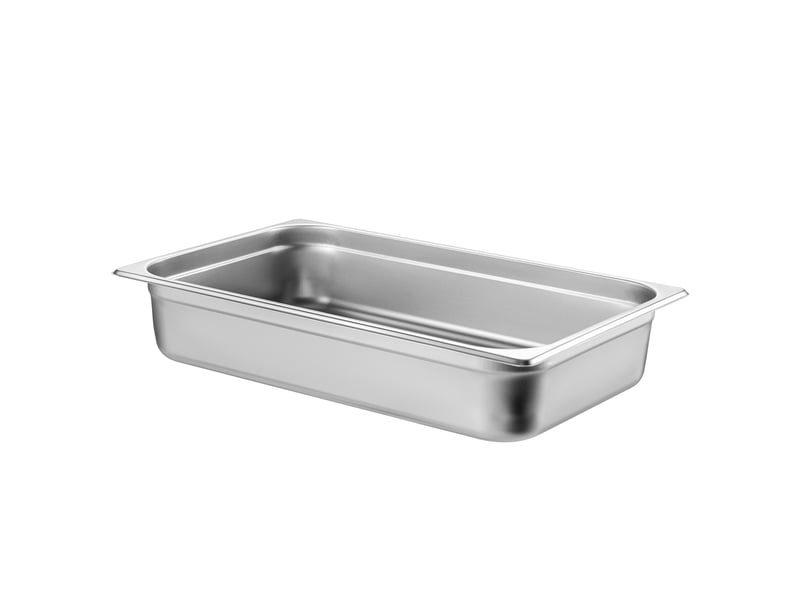  Poêle à vapeur anti-bourrage,succebuy grande taille,acier inox 0,8 mm,4 pouces de profondeur,conservation des aliments  - Conforama A