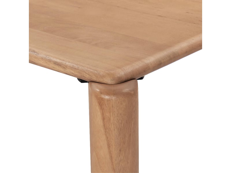  Table basse exotique rectangulaire bois de manguier naturel - petra  - Conforama C