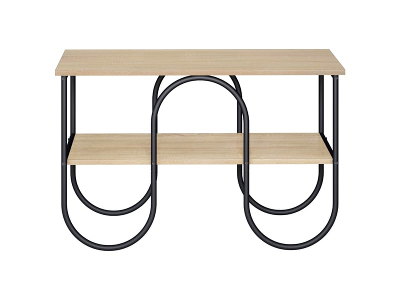  Meuble tv moderne, banc tv 80x40x50 cm chêne sonoma bois d'ingénierie  - Conforama C