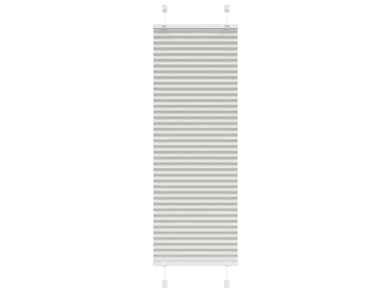 Store plissé, store de fenêtre gris clair 40x100 cm largeur du tissu 39,4 cm cf46882 - Conforama B