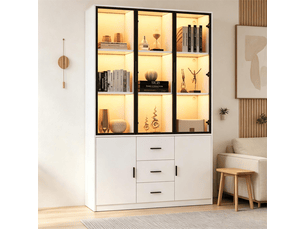 Lit adulte coloris blanc <strong>SWEIKO</strong> <strong></strong> - 120 cmx200 cm