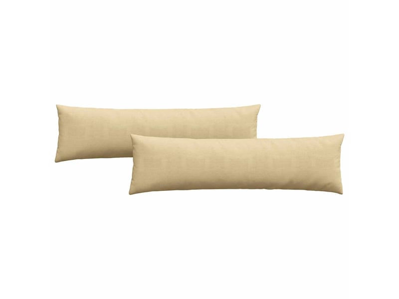 Lot de 2 coussins de canapé, coussins décoratifs vert gris 145 x 40 cm cf59199 - Conforama A