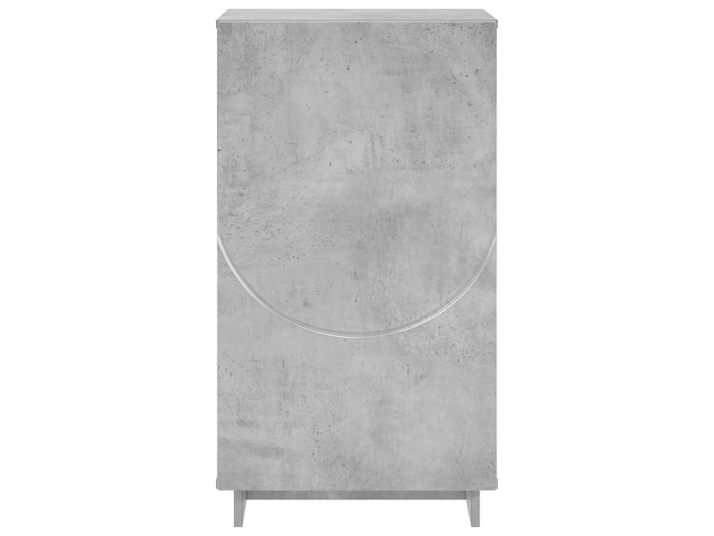  Meuble à chaussures, armoire à chaussures 48x38x87,5 cm bois d'ingénierie shl8440  - Conforama D