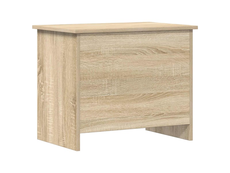 Coffre de rangement avec stockage chêne sonoma 60x40x50 cm - Conforama A