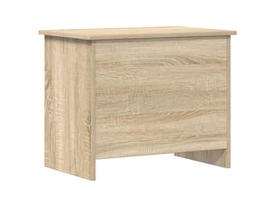 Coffre de rangement avec stockage chêne sonoma 60x40x50 cm