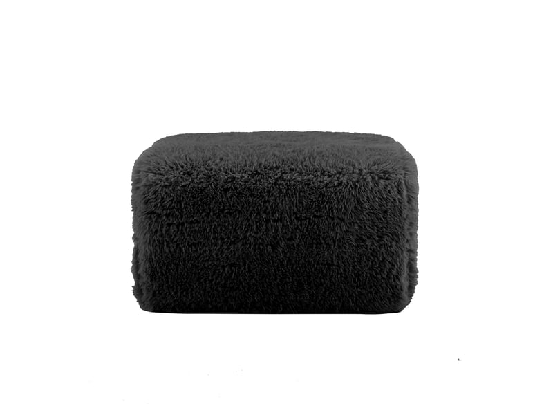  Tissu peluche ottoman aviana - noir SF20250918012 - Conforama A