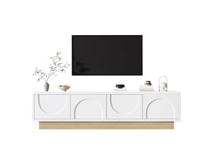 Meuble tv coloris blanc OOIILLEE