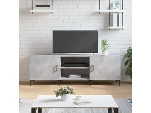 Meuble tv coloris gris 150 cm <strong></strong>  <strong></strong>